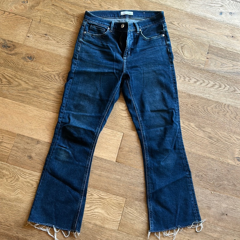 Kick crop jeans